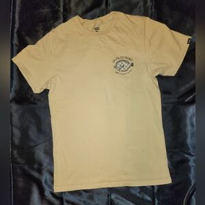 Vans Men’s Yellow Graphic Short-Sleeve T-Shirt